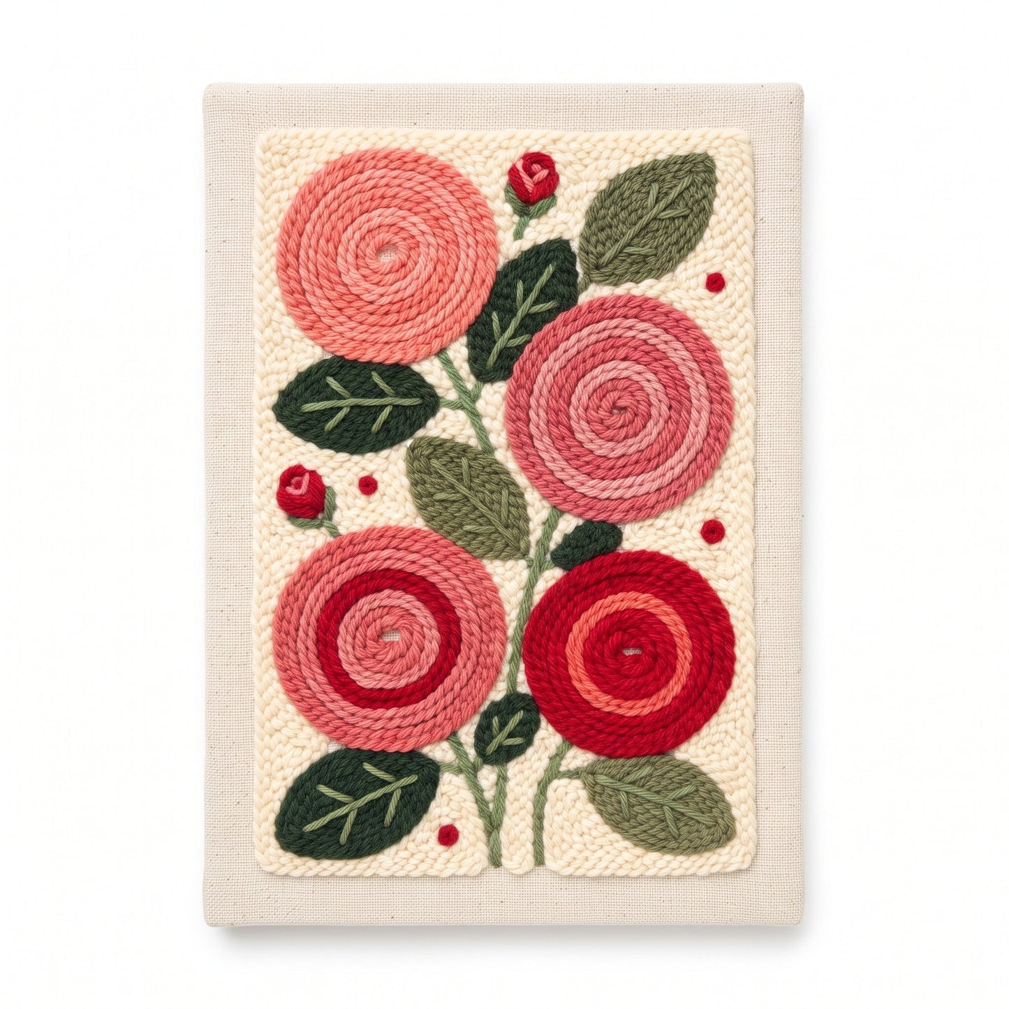 Crimson Rose Reverie - Vertical Edition