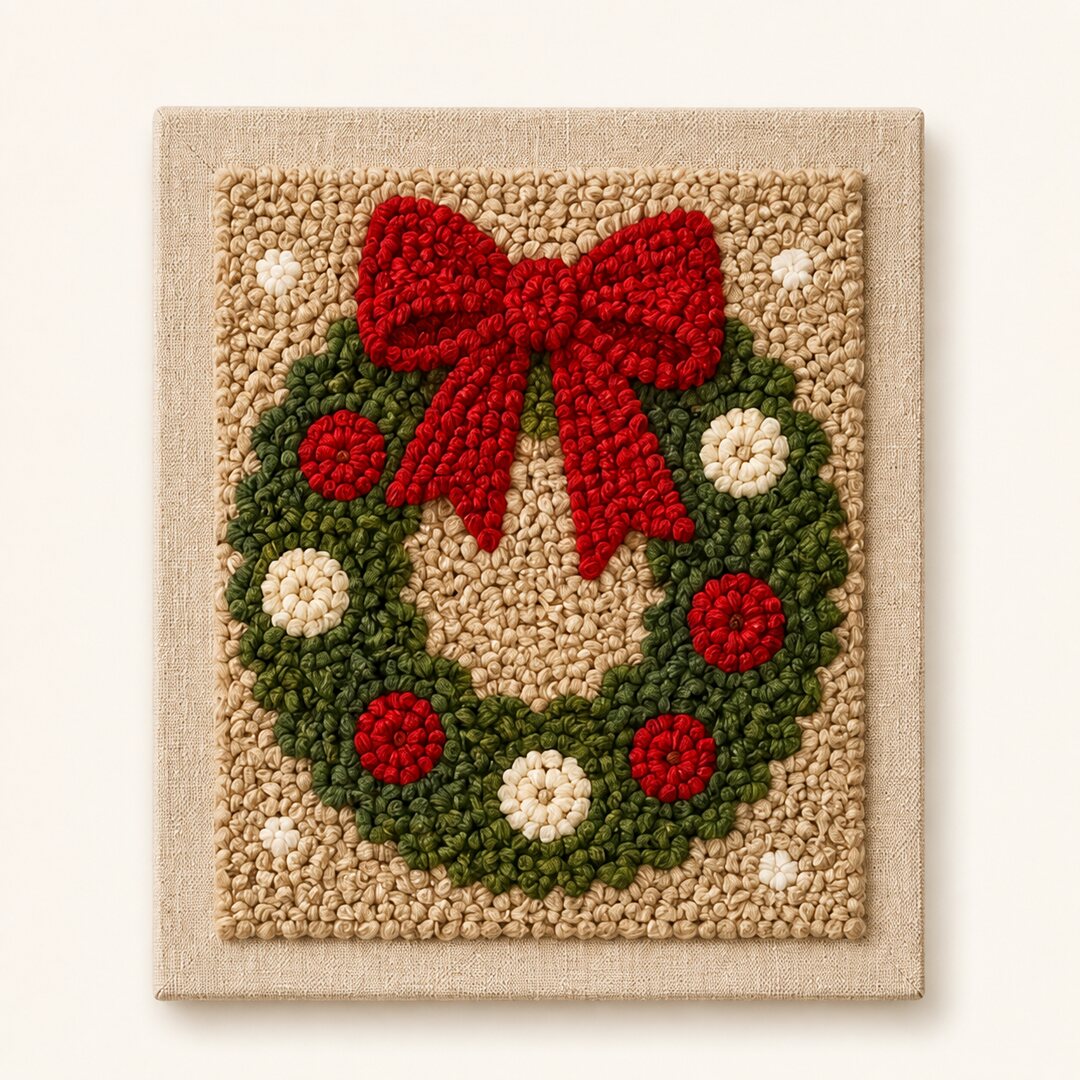 Merry & Bright Wreath - Vertical Edition