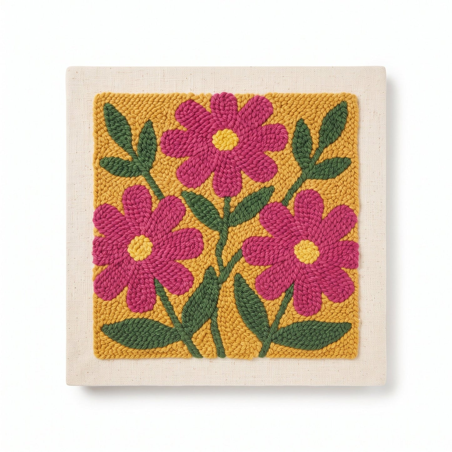 Magenta Cosmos Garden – Square Edition