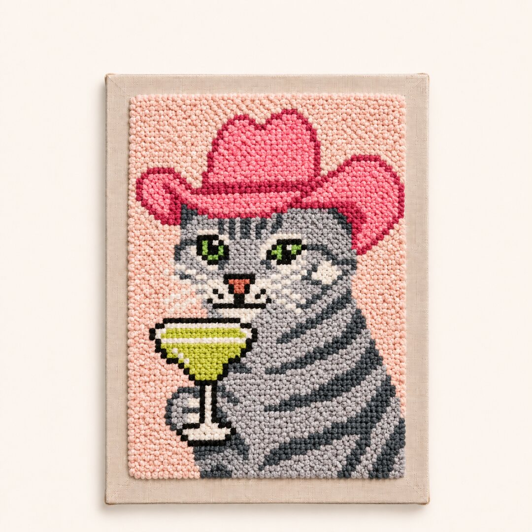 Tipsy Kitty Cowgirl - Vertical Edition