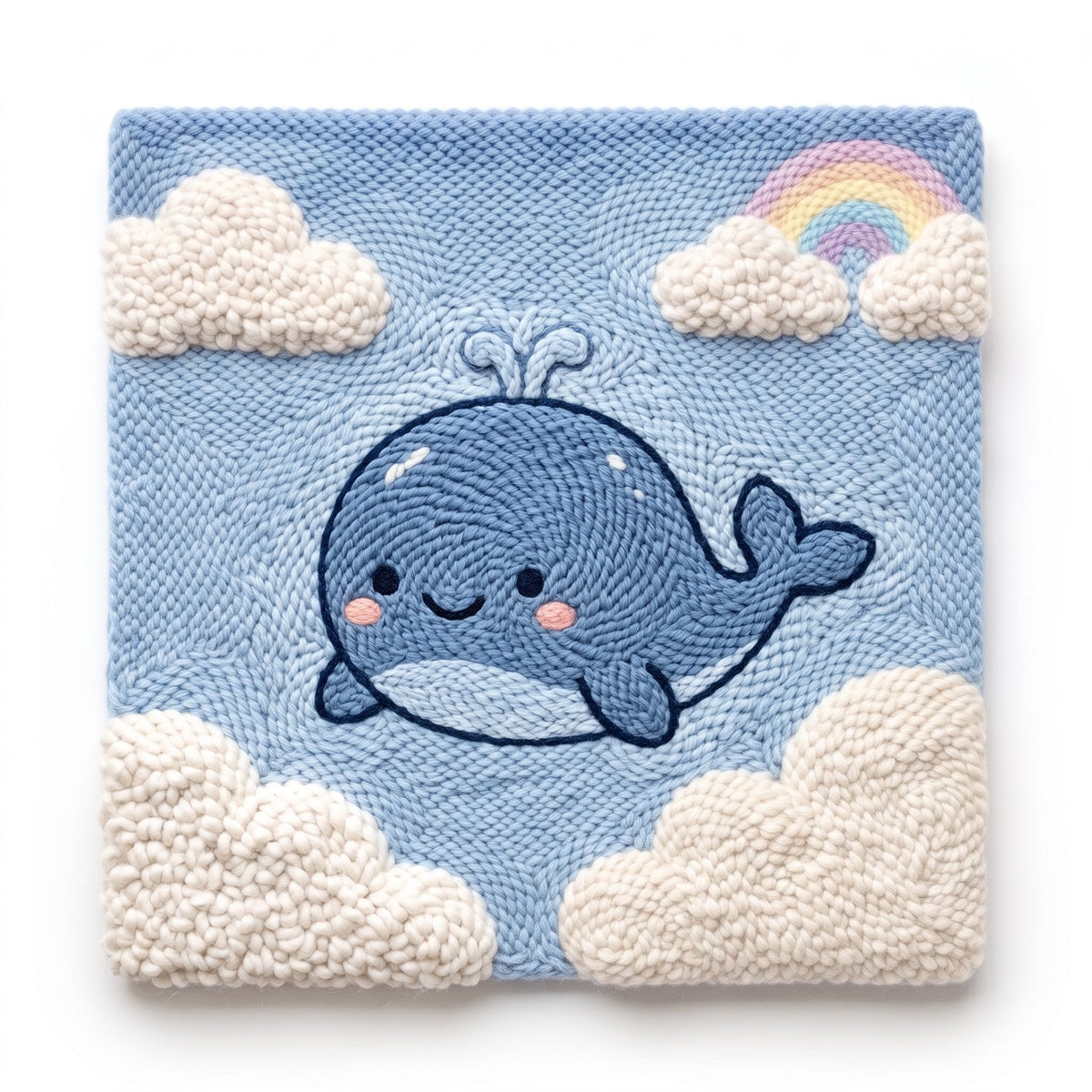 Dreamy Whale - Square Edition - miicreative