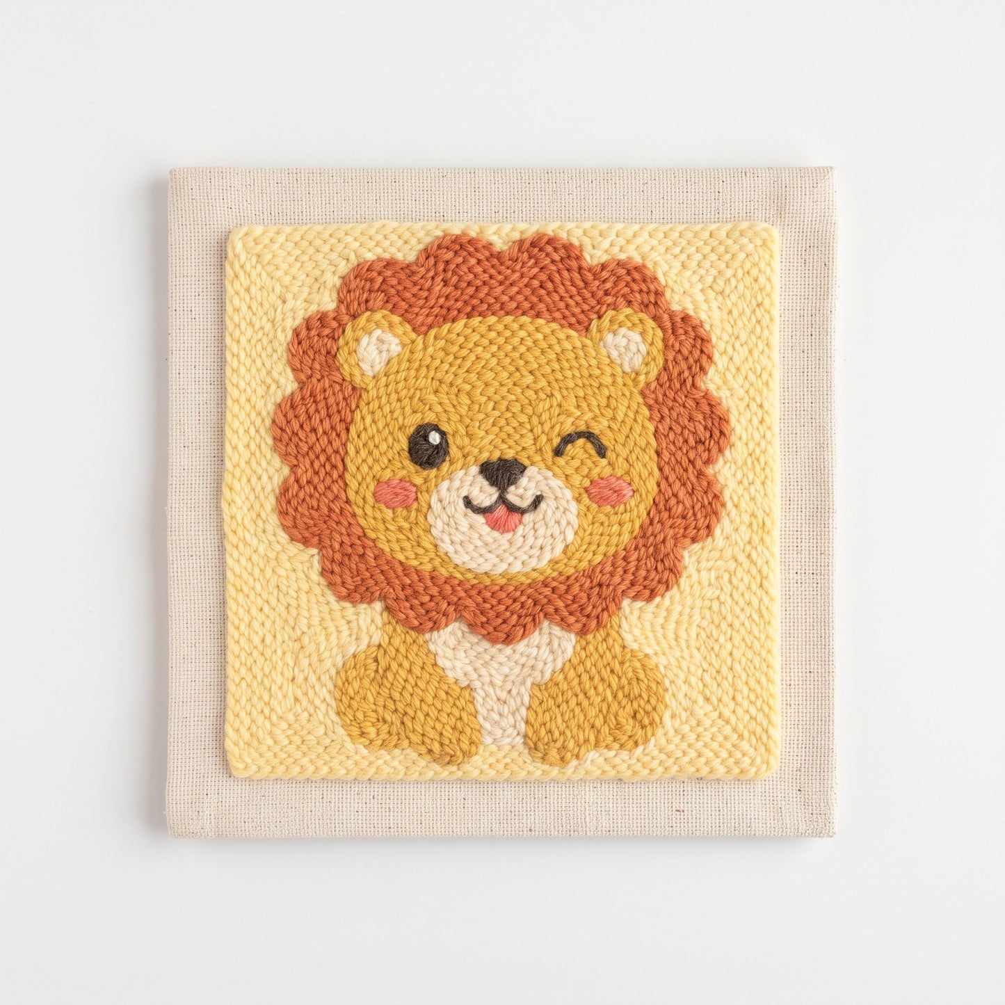 The Playful Little Lion – Square Edition