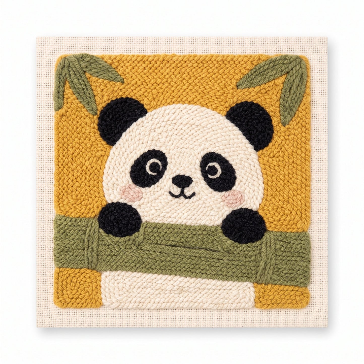Peek-a-Boo Panda – Square Edition