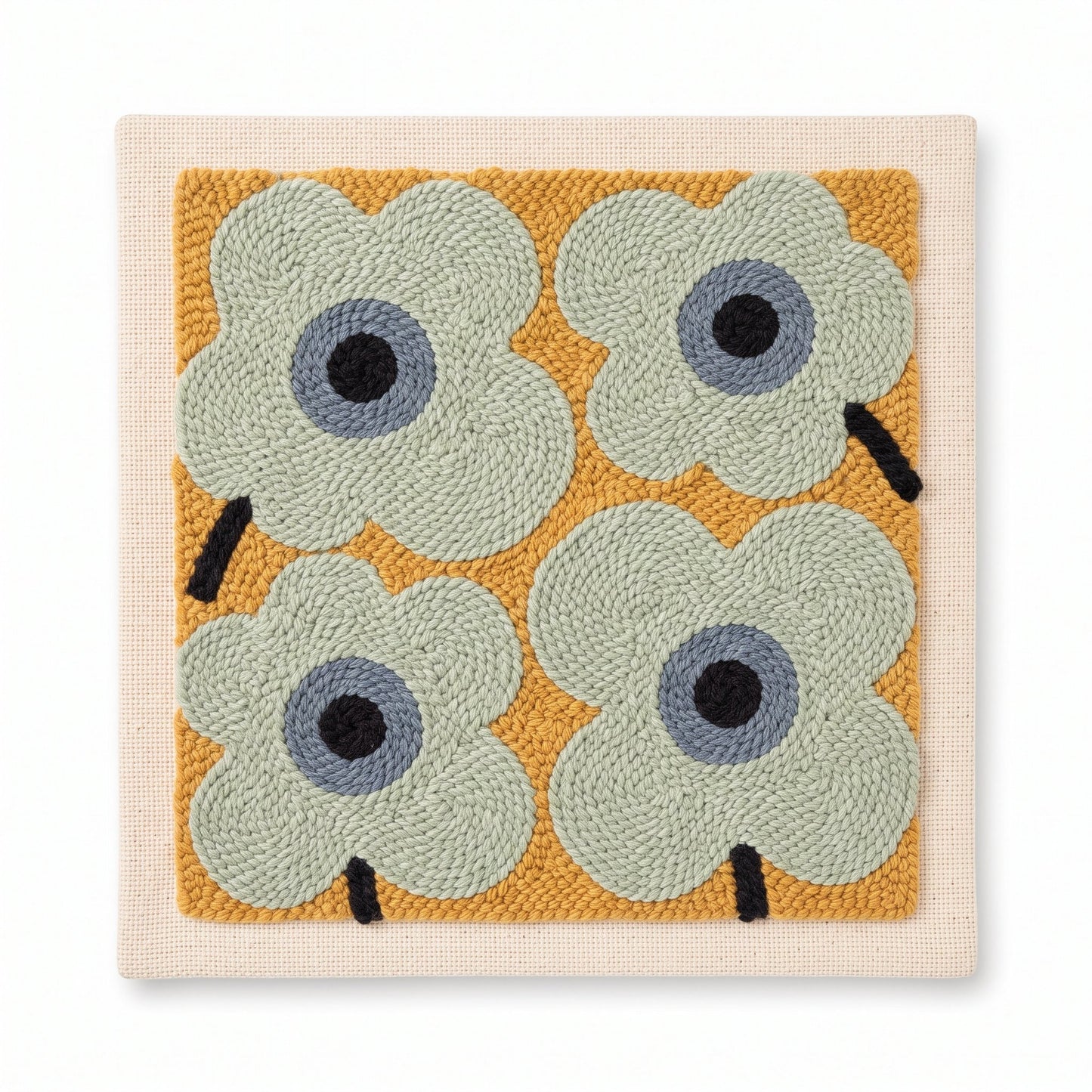 Sage Poppy Quartet – Square Edition