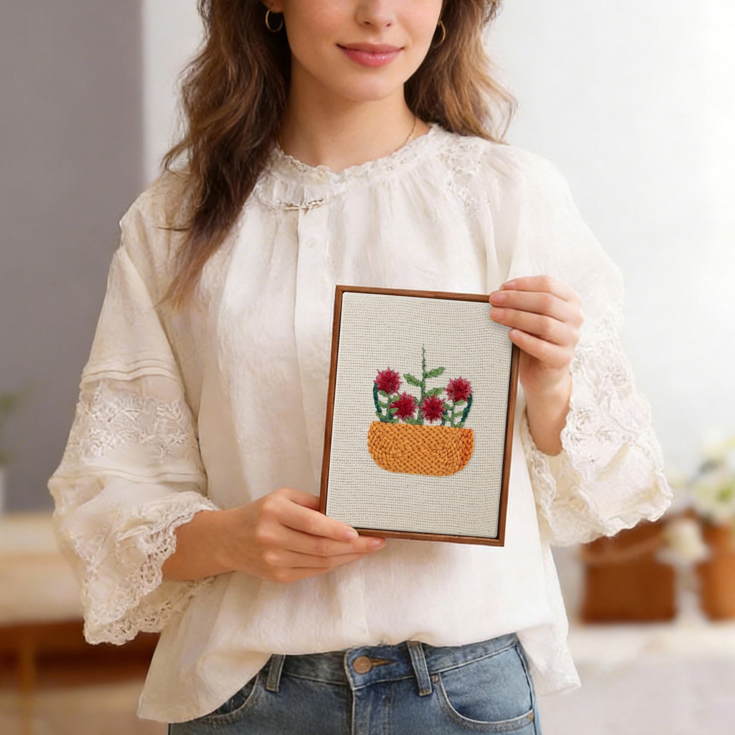 Floral Frames - Set of 4