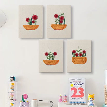 Floral Frames - Set of 4