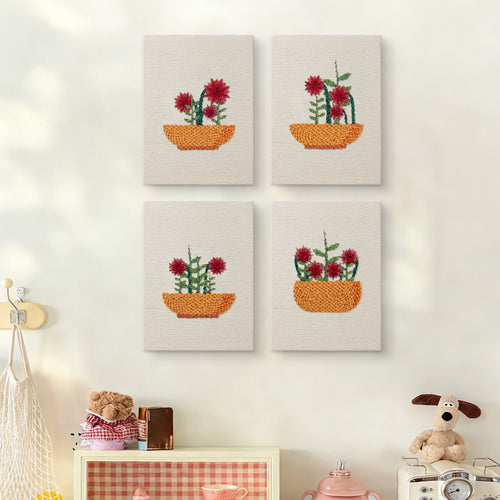 Floral Frames - Set of 4