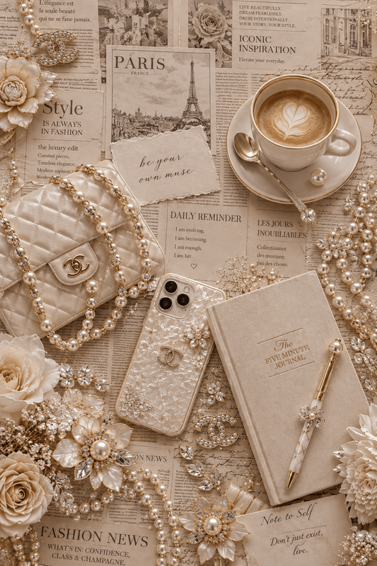 Parisian Pearl Elegance - Pearl Painting