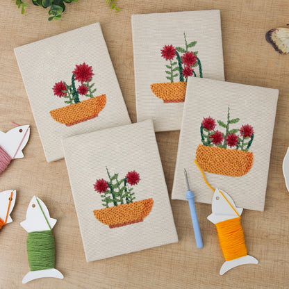 Floral Frames - Set of 4