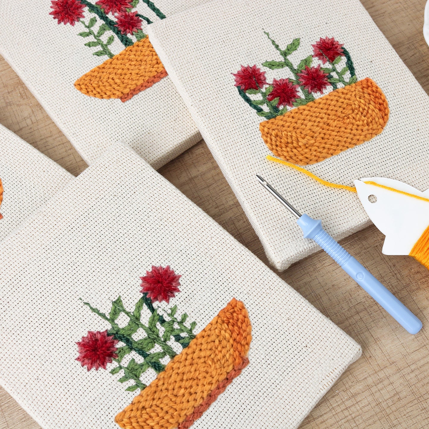 Floral Frames - Set of 4