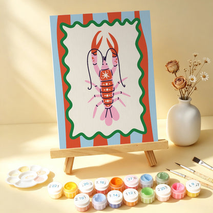Aloha Happy Hour – Set of 6 Mini Paintings