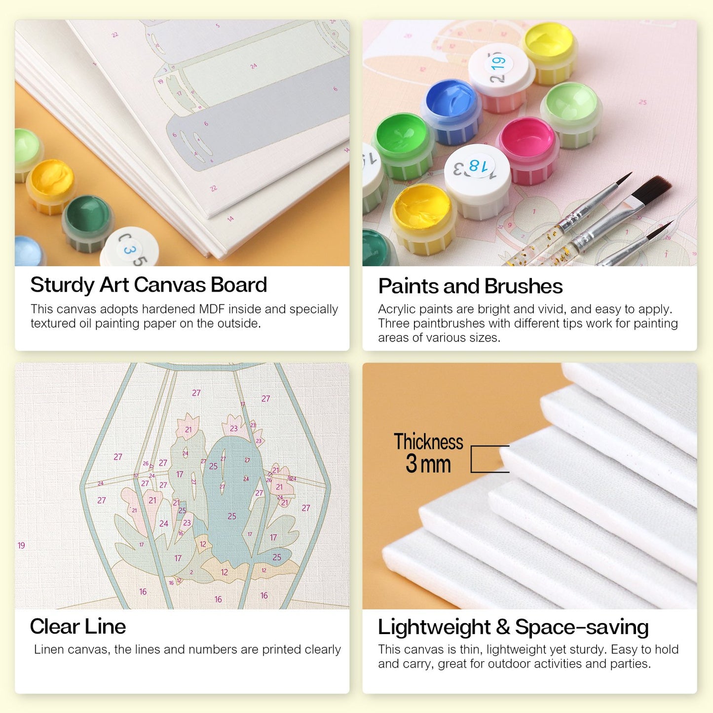 Blooming Books – Set of 6 Mini Paintings