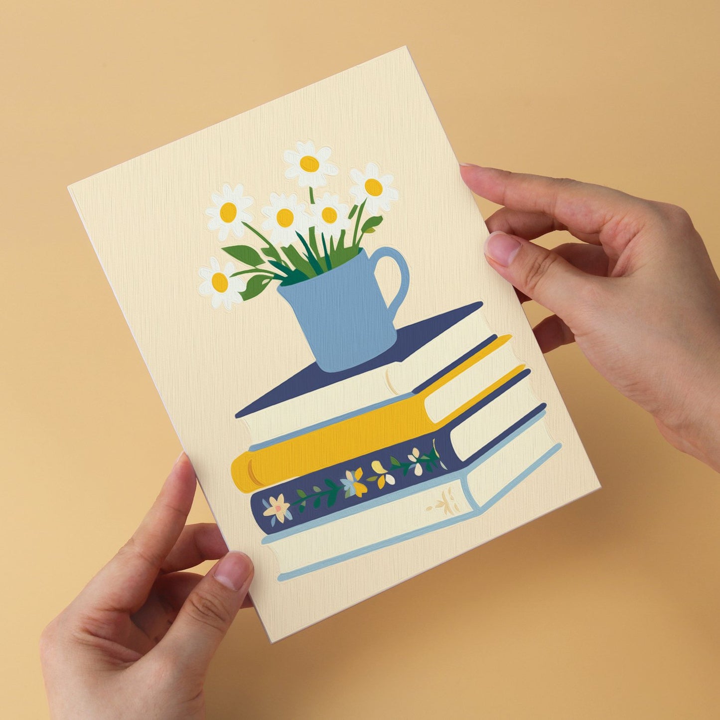 Blooming Books – Set of 6 Mini Paintings