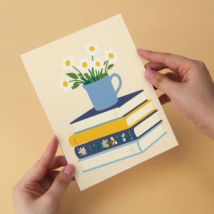 Blooming Books – Set of 6 Mini Paintings