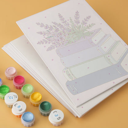 Blooming Books – Set of 6 Mini Paintings