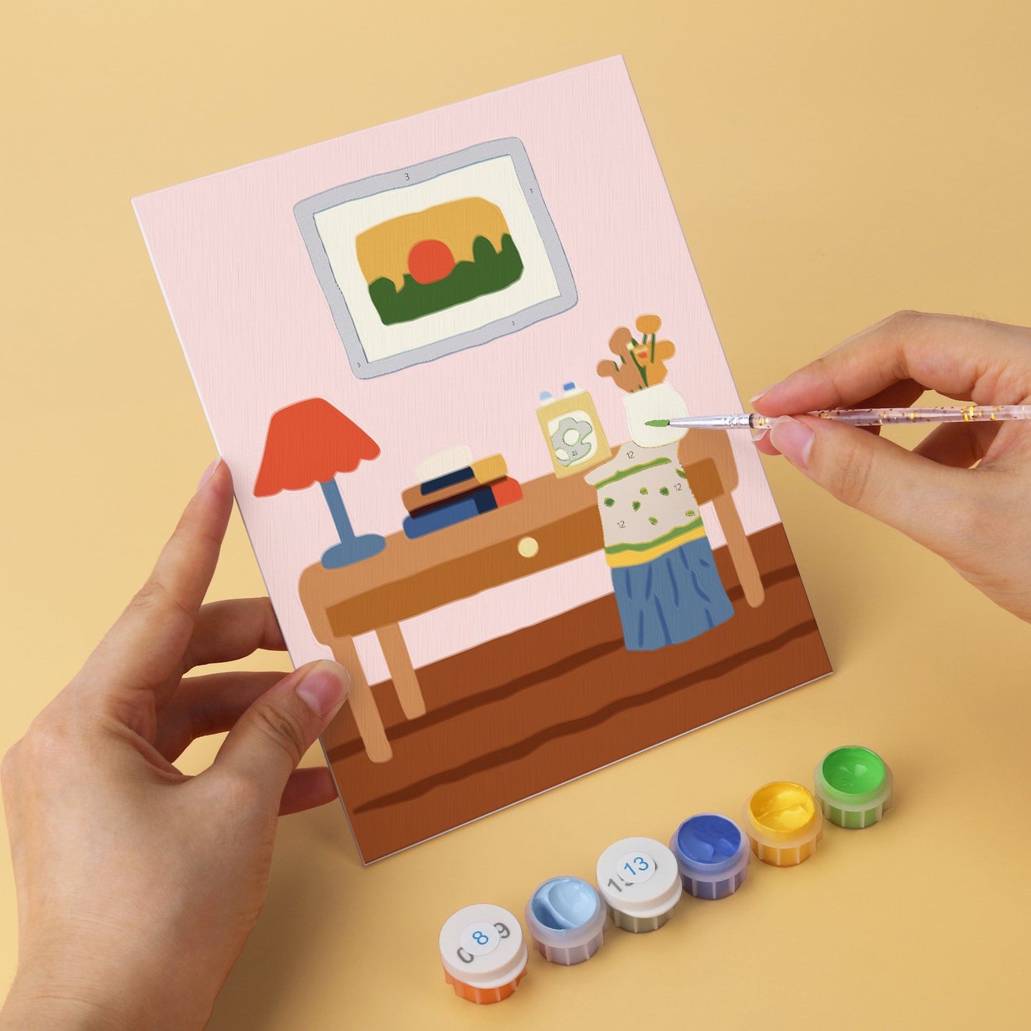 Cozy Corners – Set of 6 Mini Paintings