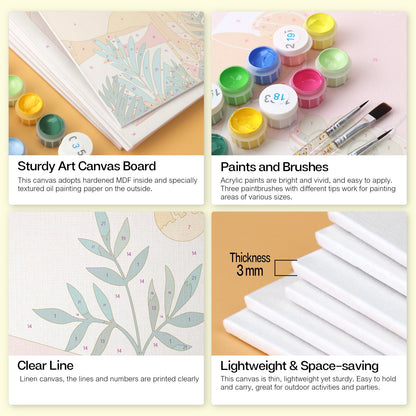 Desert Botanicals – Set of 6 Mini Paintings
