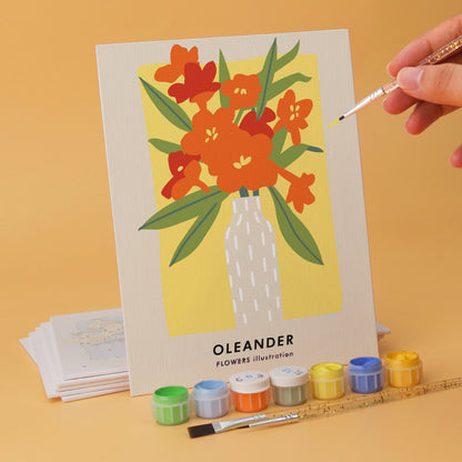 Garden Blooms – Set of 6 Mini Paintings