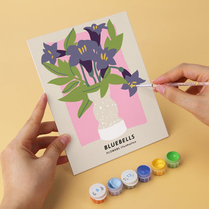 Garden Blooms – Set of 6 Mini Paintings