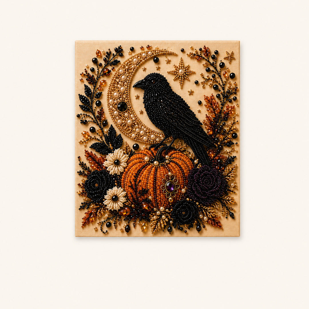 Midnight Harvest Omen - Pearl Painting