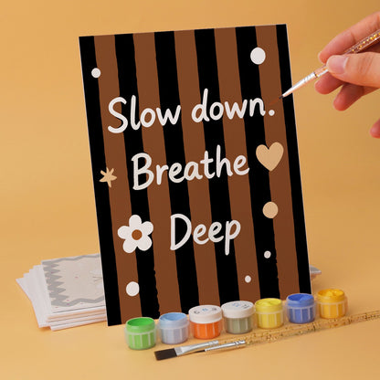 Quiet Nature – Set of 6 Mini Paintings