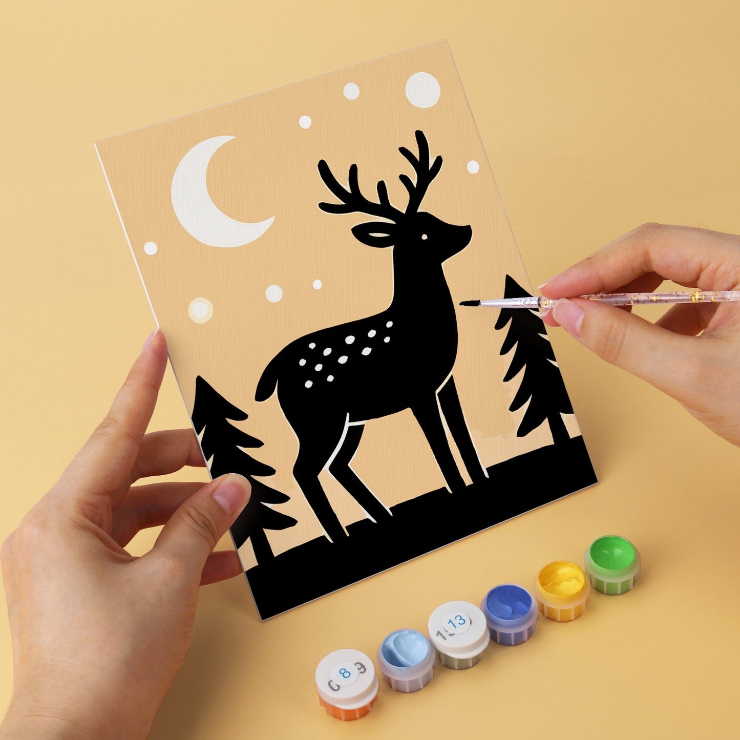 Quiet Nature – Set of 6 Mini Paintings