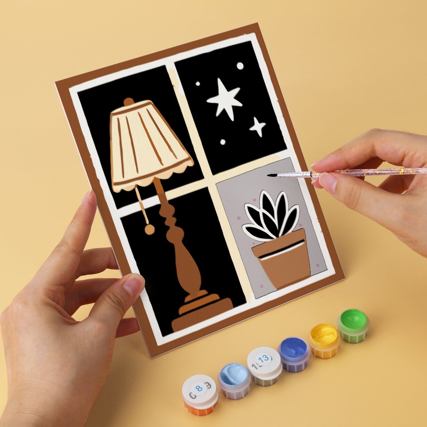 Quiet Nature – Set of 6 Mini Paintings