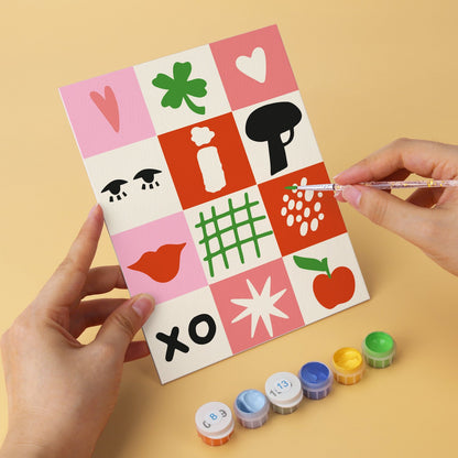 Sunny Side & Spritz – Set of 6 Mini Paintings