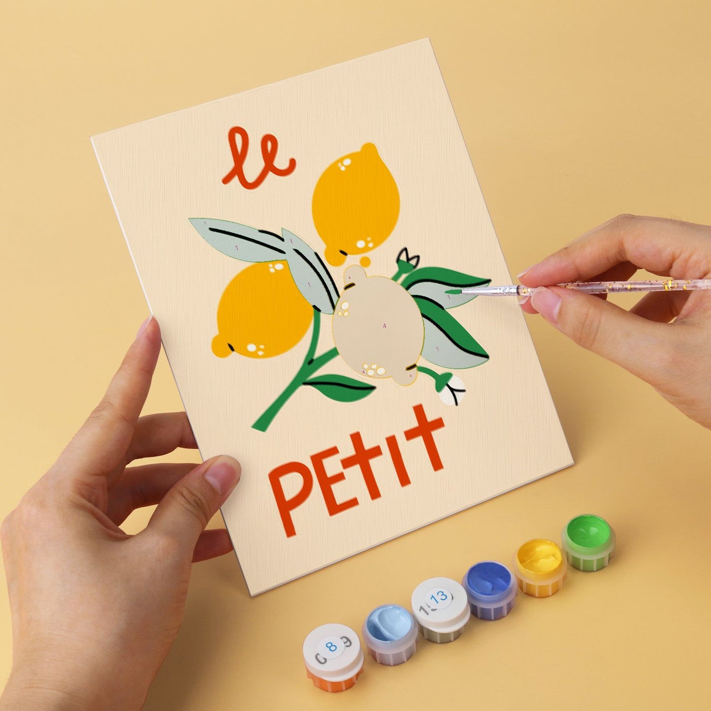 Sweet Garden – Set of 6 Mini Paintings
