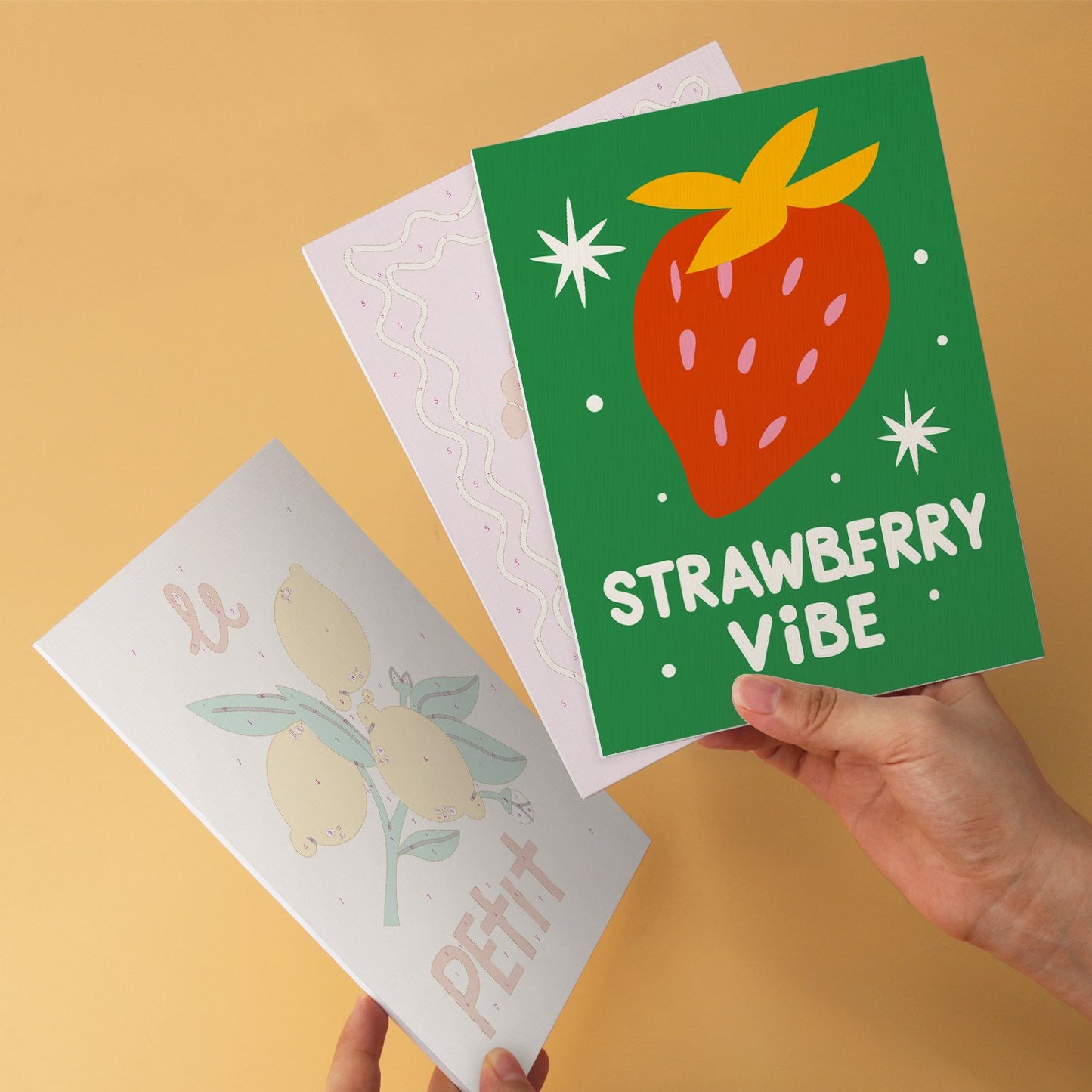 Sweet Garden – Set of 6 Mini Paintings