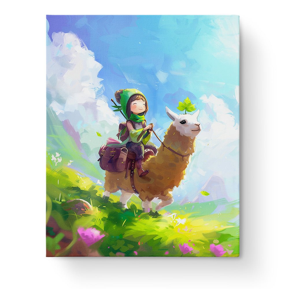 Adventure with Llama - Kids - miicreative