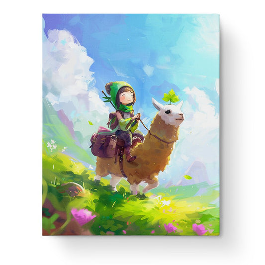 Adventure with Llama - Kids - miicreative