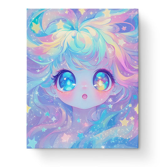 Anime - Inspired Starry Gaze - Galaxies - miicreative