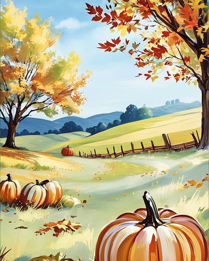 Autumn Pumpkin Patch - Kids - miicreative