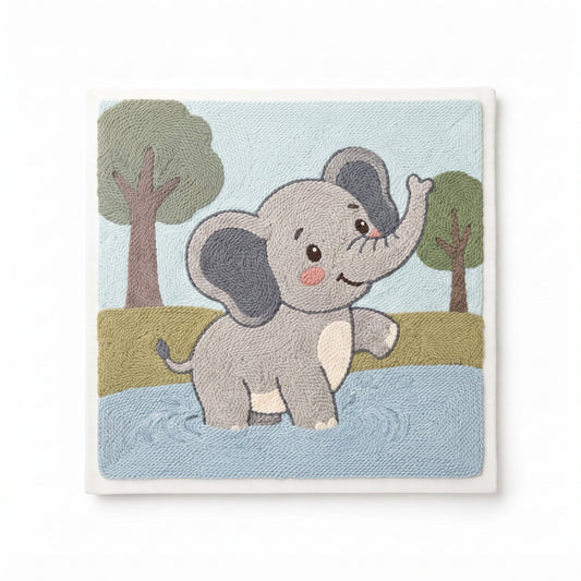 Baby Elephant - Square Edition - miicreative