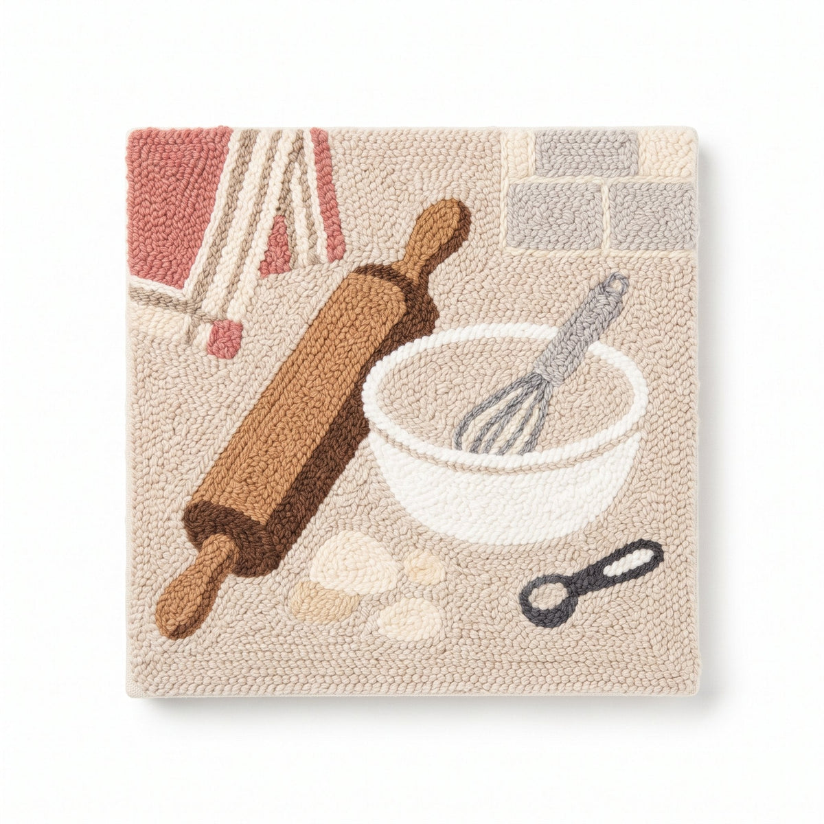 Baking Rolling Pin & Flour - Square Edition - miicreative