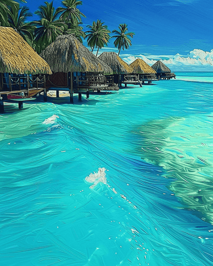 Bali - Overwater Bungalows Paradise - miicreative