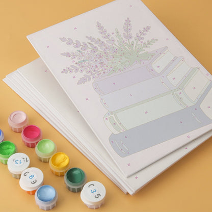 Blooming Books – Set of 6 Mini Paintings - miicreative