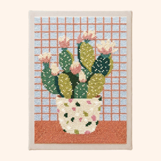 Blooming Cactus Joy - Vertical Edition - miicreative