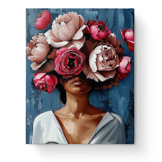 Blooming Elegance - Floral Women - miicreative