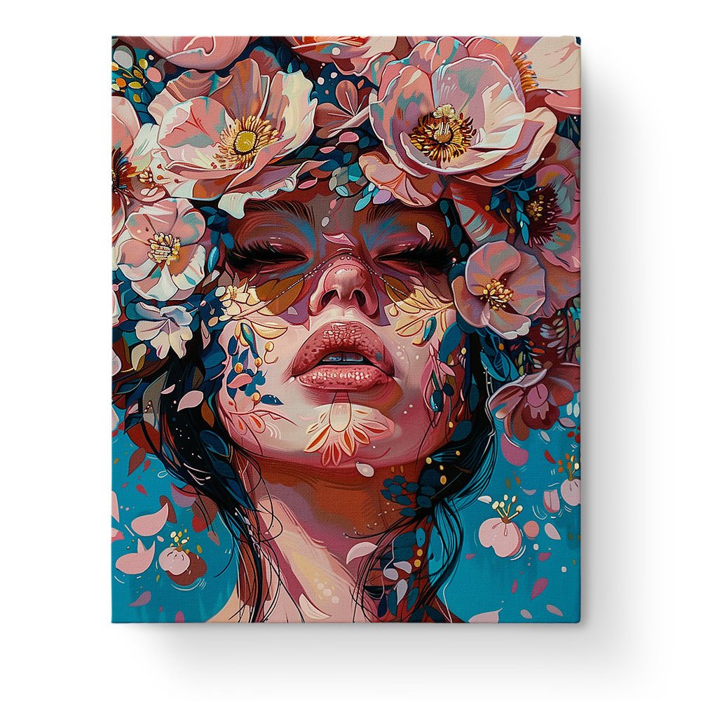 Blossom Serenity - Floral Women - miicreative