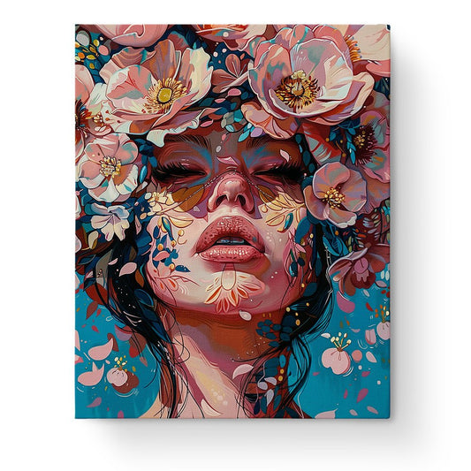 Blossom Serenity - Floral Women - miicreative