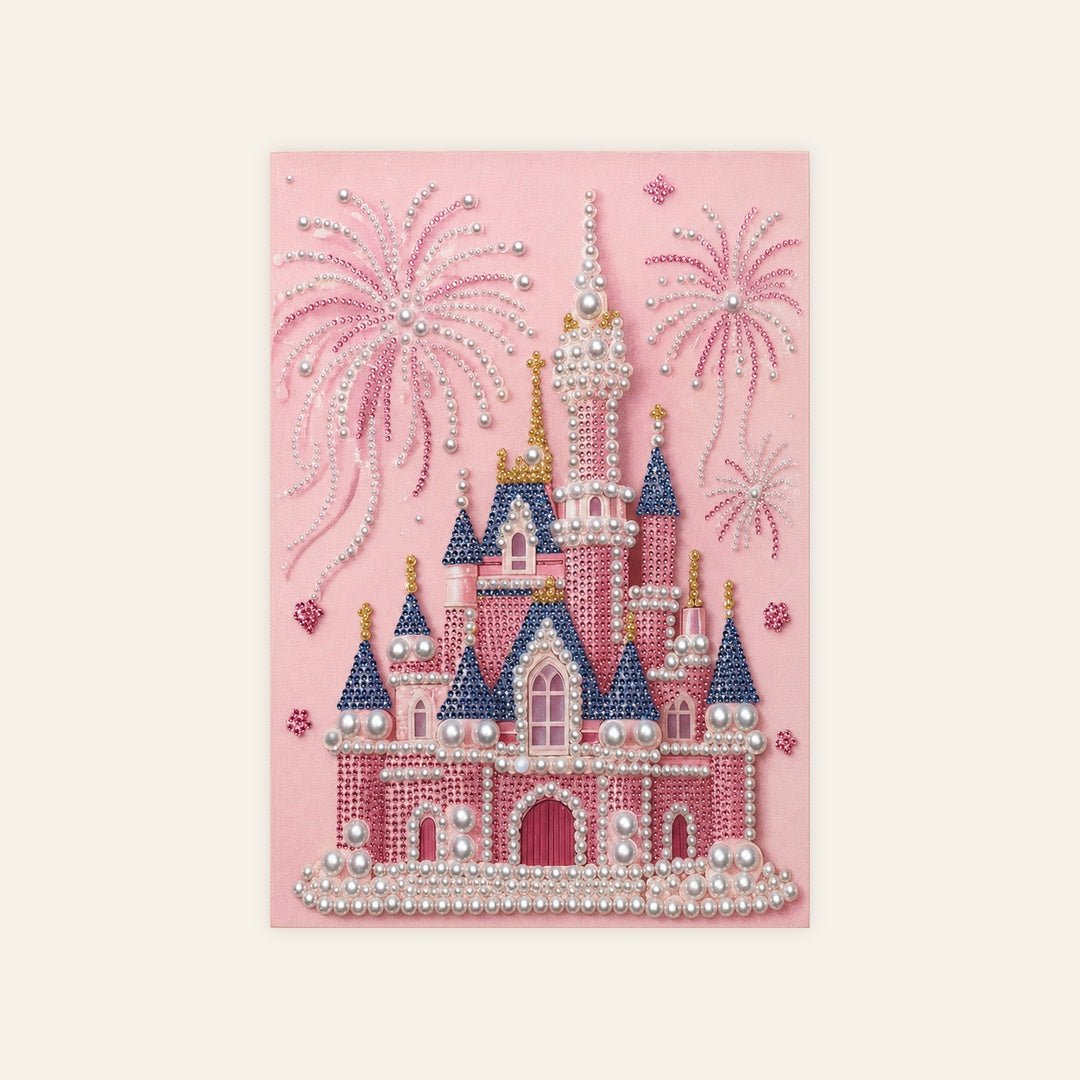 Blushfire Fairytale Castle – Pearl Painting - miicreative