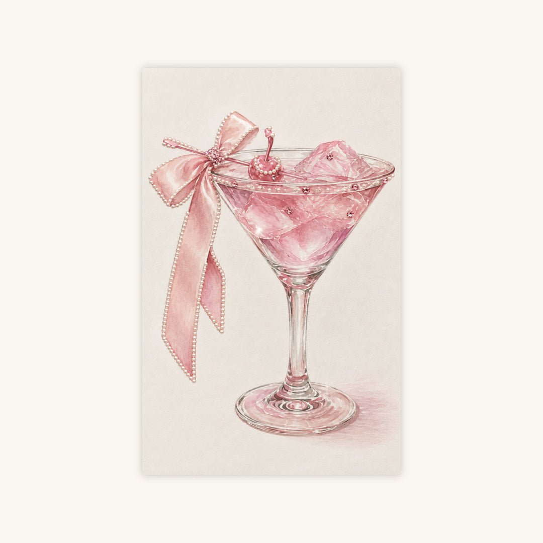 Blushing Martini – Pearl Painting - miicreative