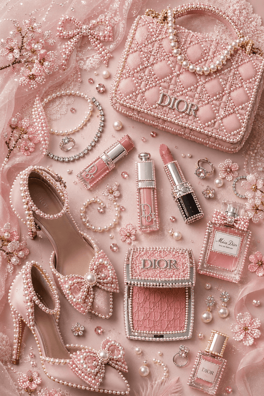 Blushing Pearl Glamour - Pearl Painting - miicreative