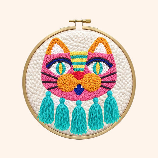 Boho Cat - Circle Edition - miicreative