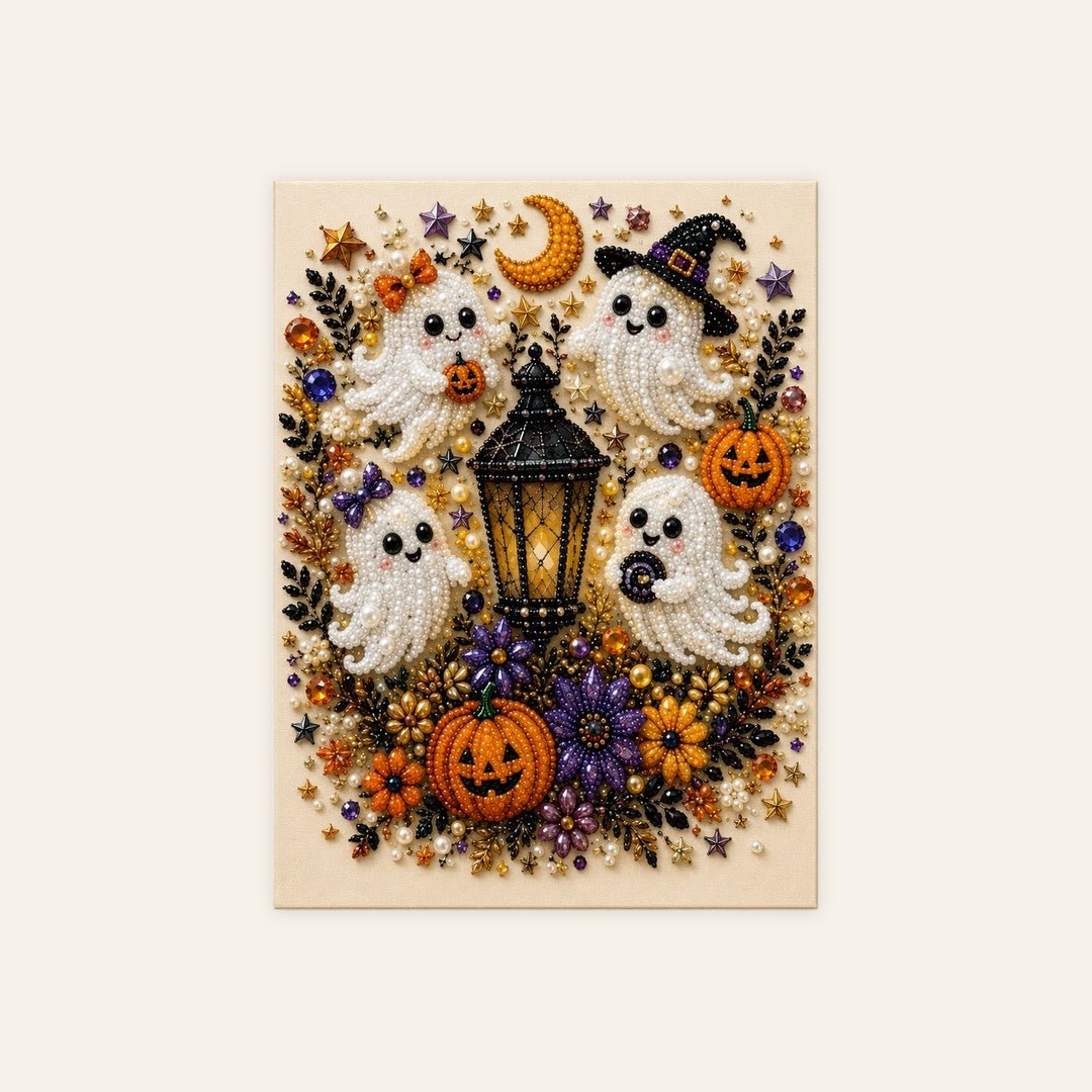 Boo Crew Lantern Glow – Pearl Painting - miicreative