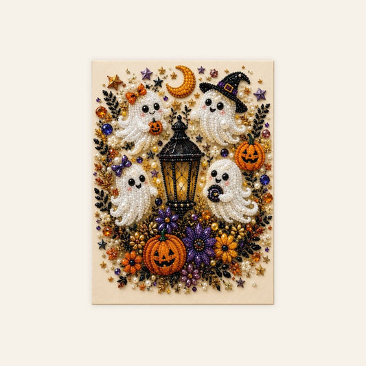 Boo Crew Lantern Glow – Pearl Painting - miicreative