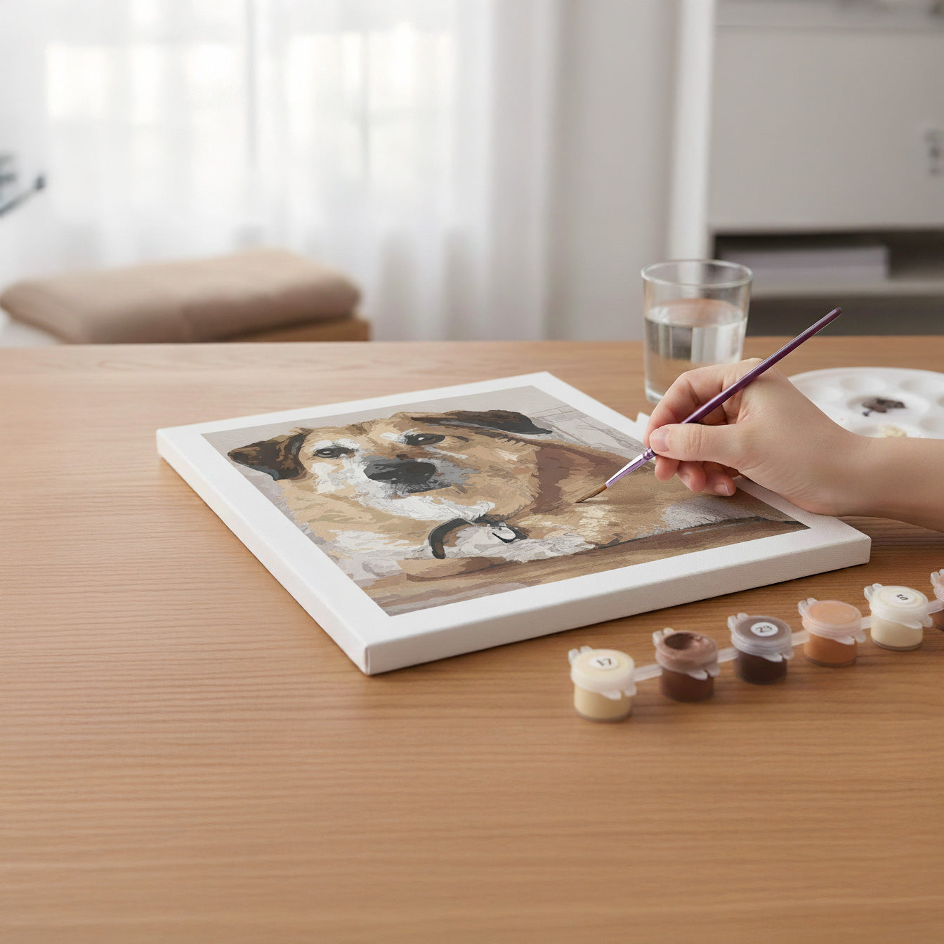 Premium Artist Brush Set – Purple Edition (12 pcs)