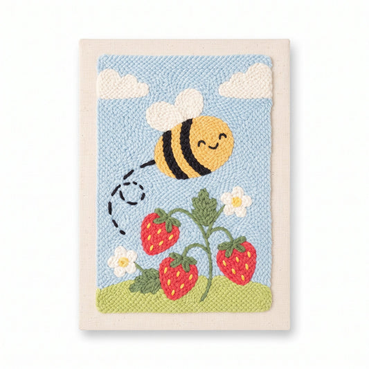 Buzzing Through Berry Fields - Vertical Edition - miicreative